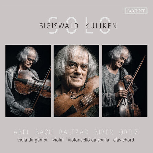 

CD диск Abel / Baltzar / Bacj, J.S. / Kuijken: Solo - Works for Violin Violoncello Da Spalla