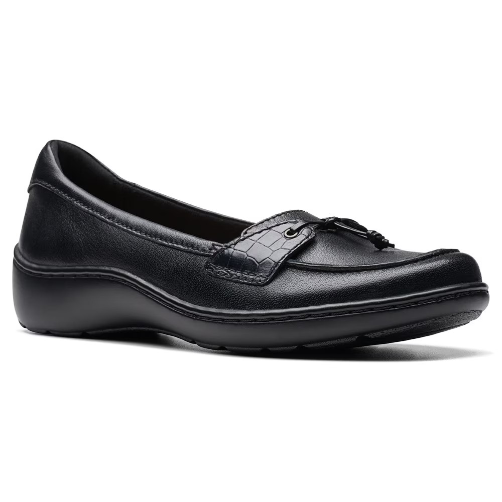 Cora haley мокасины Clarks, черный — фото 2