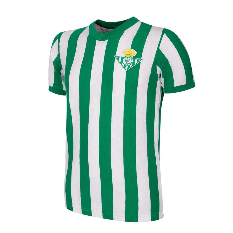 

COPA FOOTBALL Мужская ретро-футбольная майка - Real Betis 1958/59 - зелёно-белая
