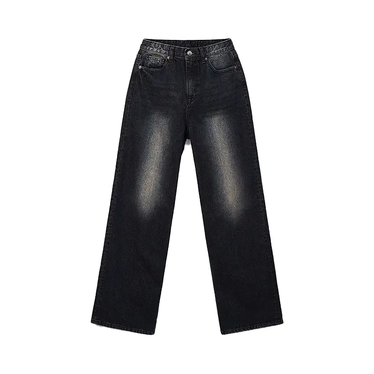 

Джинсы женские Moderate Straight Fit SPAO, vintage indigo