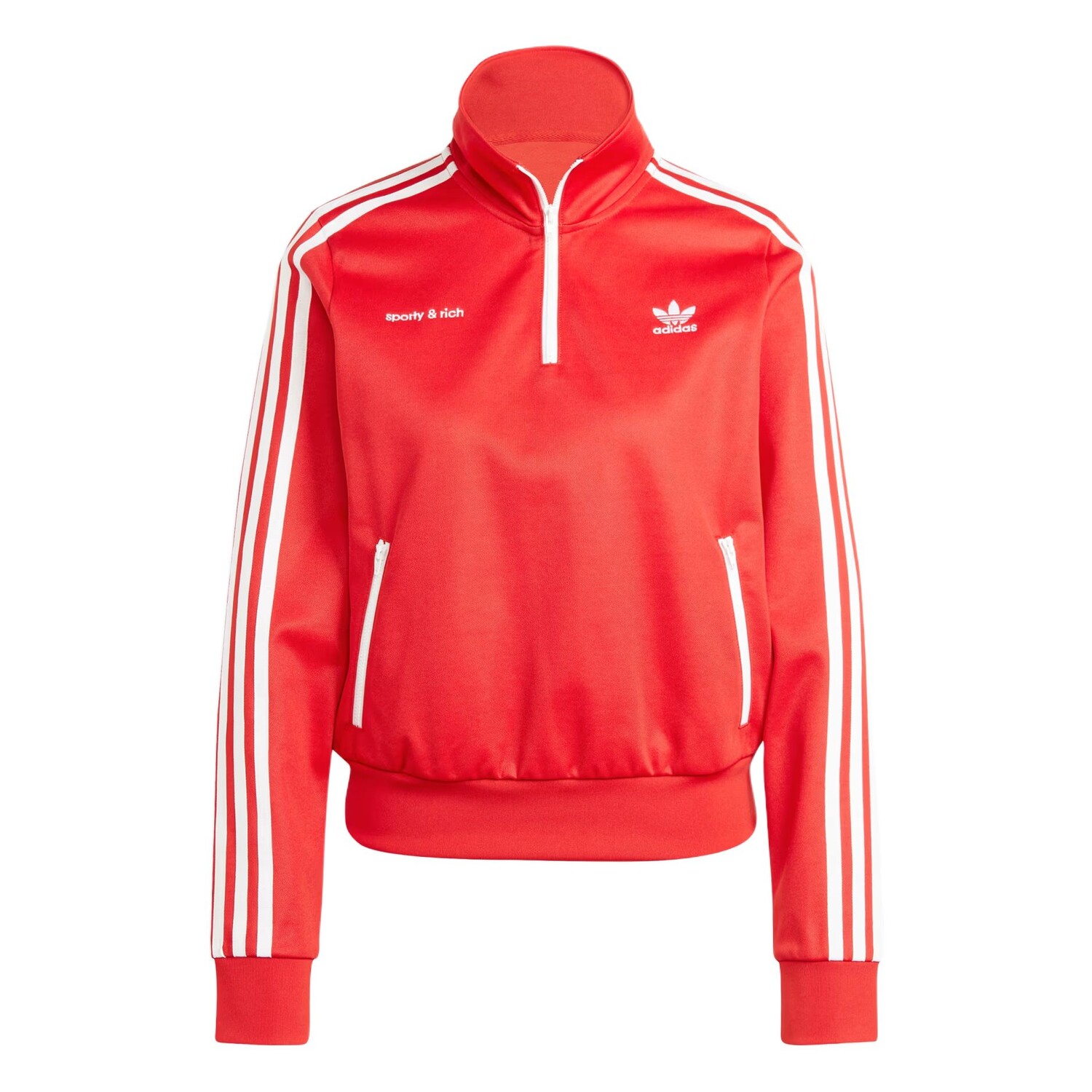 

Женская куртка SPORTY & RICH Collaboration, красная Adidas Originals