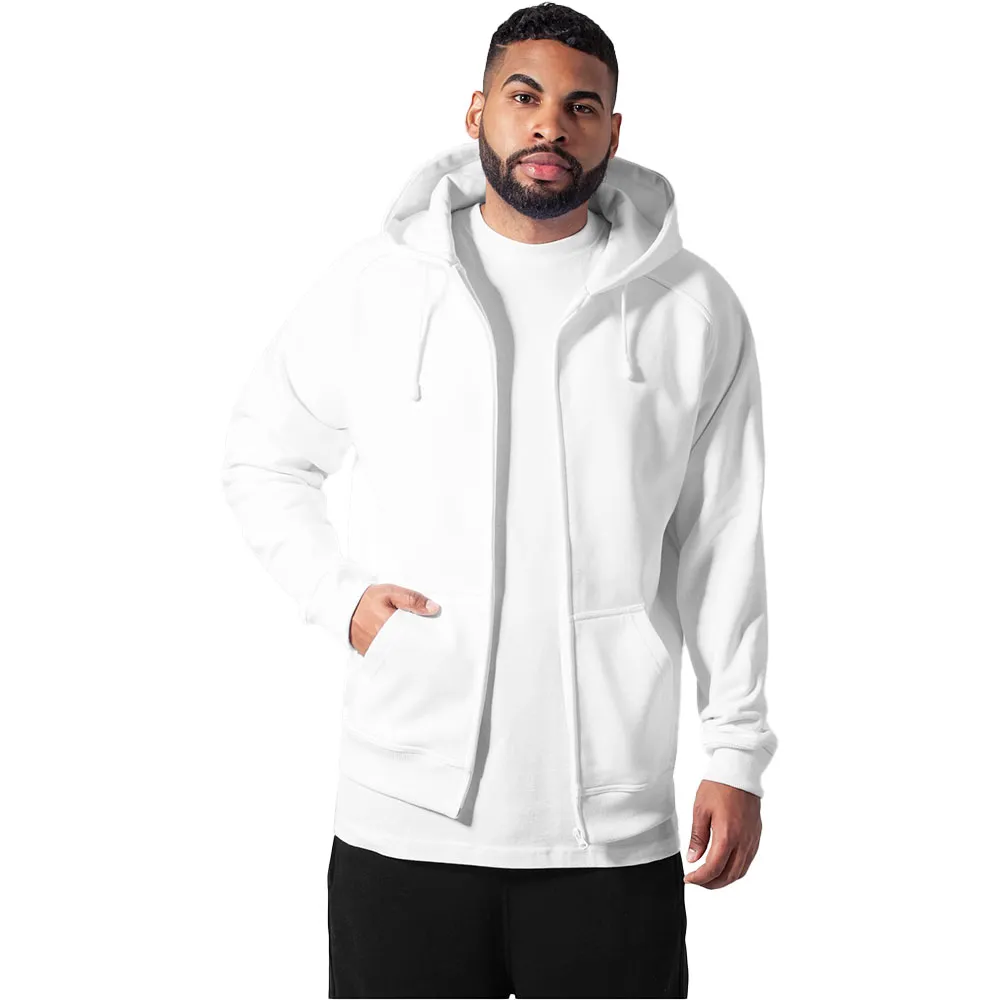

Толстовка Urban Classics TB014C full zip, белый