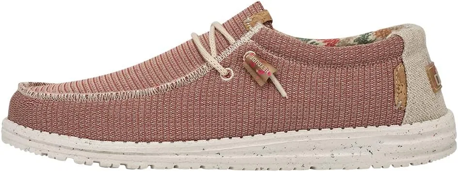 Мокасины повседневные Hey Dude Wally Eco Sox, Redwood HEYDUDE