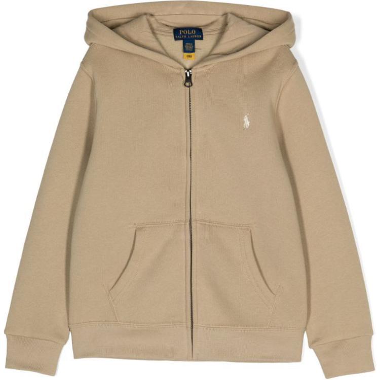 Свитшот SS24 Beige Kids' Polo Ralph Lauren, хаки бежевый — фото 4