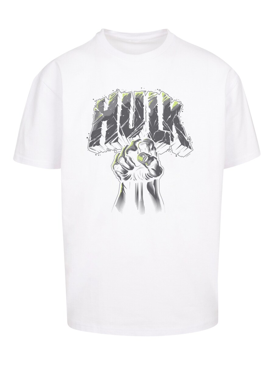 

Рубашка F4NT4STIC Marvel Hulk Punch Logo, белый