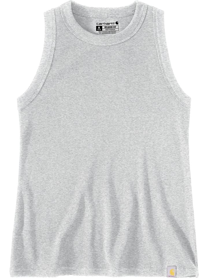 

CARHARTT Топ "Celose Fiber Series Fitted Ribbed Tank" серого цвета