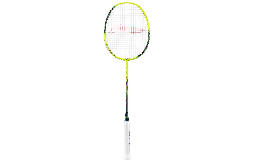 

LINING Ракетка для бадминтона AYPT361 Full Carbon, скоростная модель, увеличенная скорость замаха, продвинутый уровень, унисекс, одиночная рукоятка, желтый