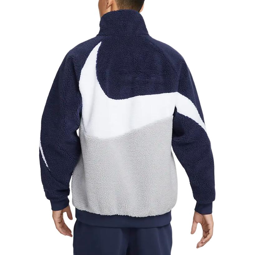 Спортивная одежда Матовое пальто мужское Navy/White/Team Blue Gray Nike — фото 3