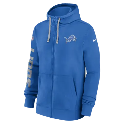 

Худи Nike Detroit Lions Sideline Team Issue Club, синий