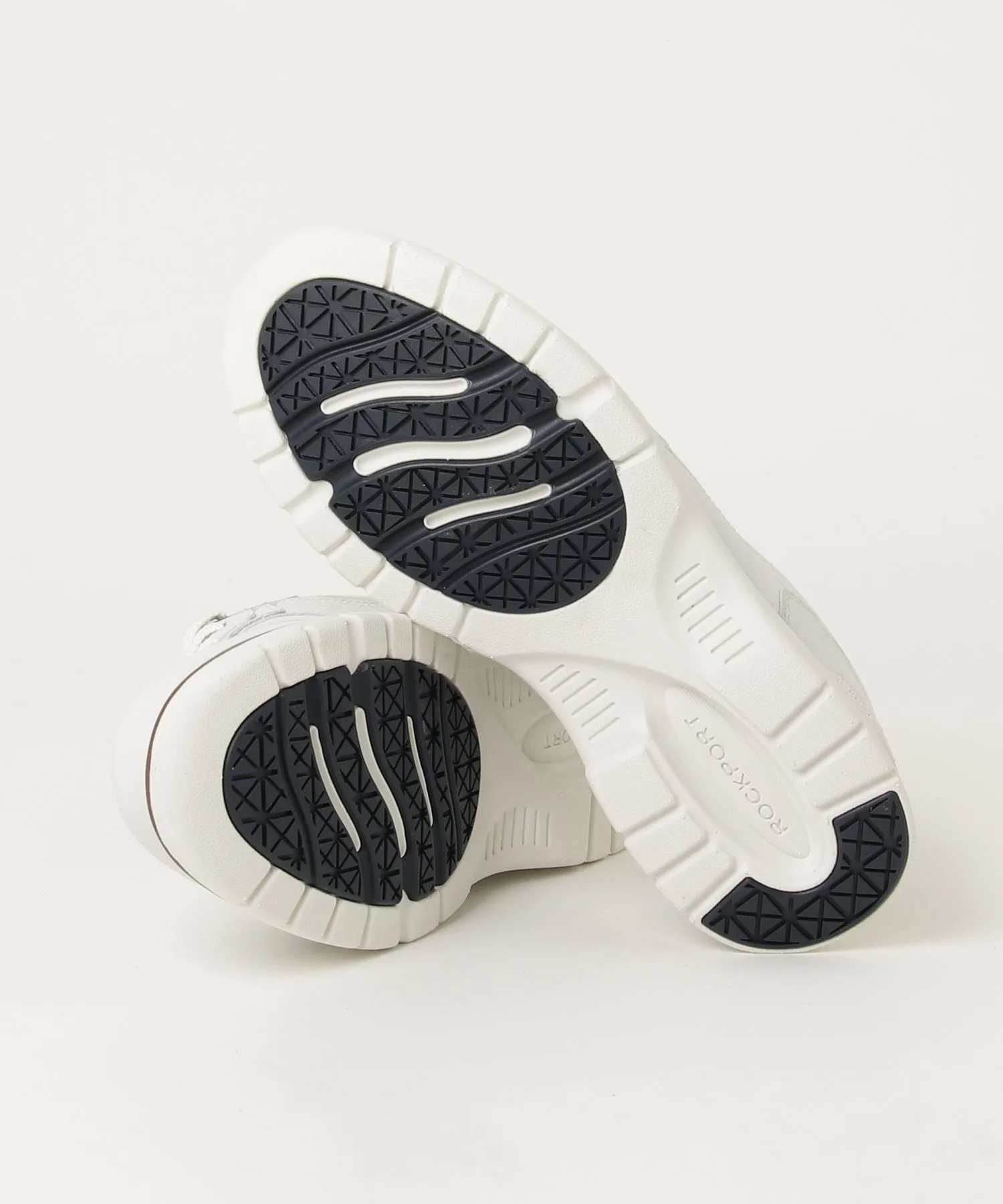Мужские кроссовки из натуральной кожи PROWALKER NEXT SPORT ROCKPORT белые — фото 4