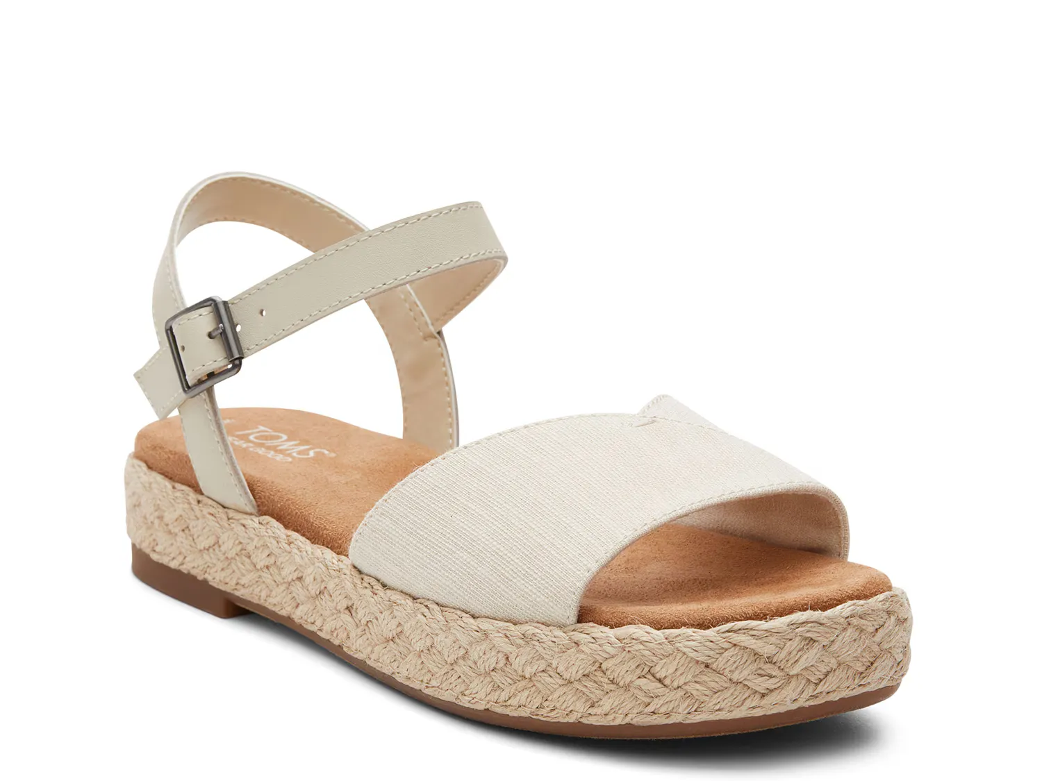 

Сандалии Abby Espadrille Platform Sandal Toms, кремовый