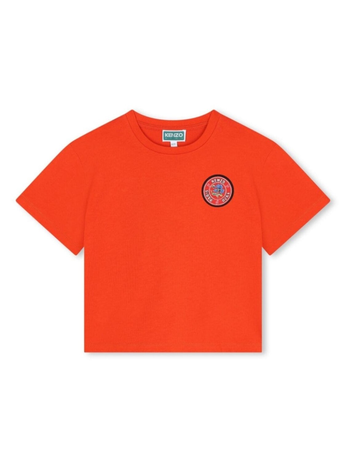 

Kenzo Kids футболка с логотипом, оранжевый