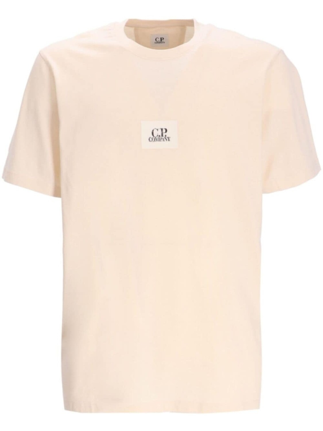 

Футболка из хлопка с логотипом компании CP C.P. Company, серый