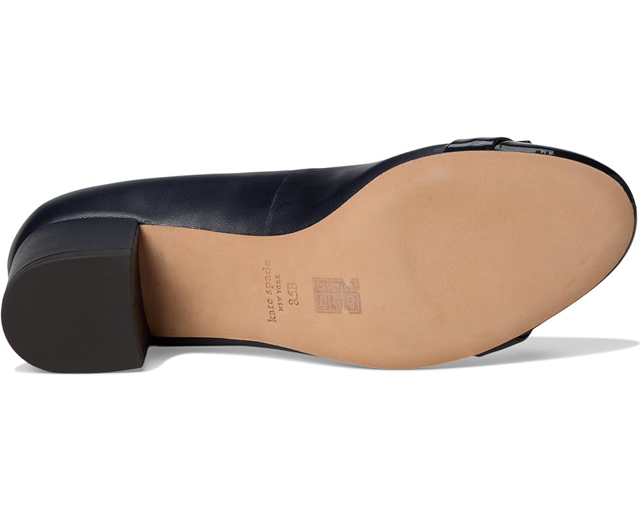 Туфли Kate Spade New York Bowdie Smooth Leather Ballet Pump, цвет Captain Navy — фото 3