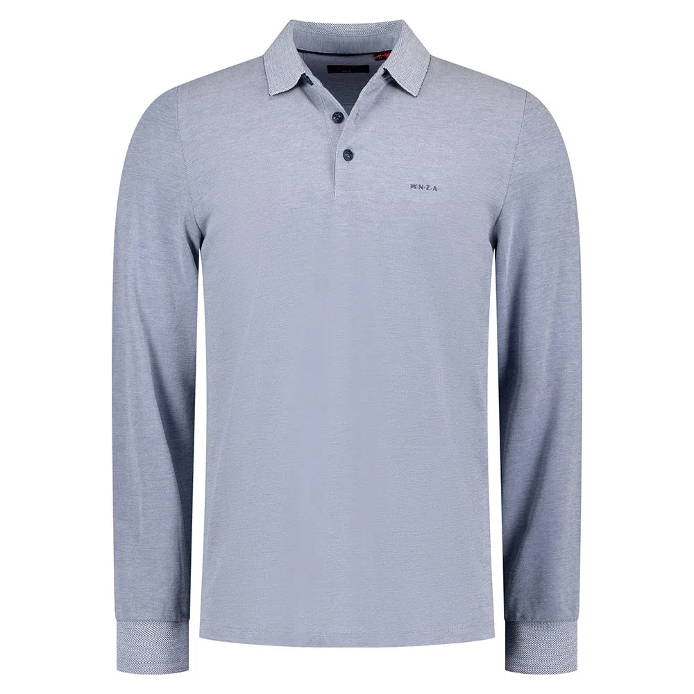 

Поло с длинным рукавом Nza New Zealand 25GN206, синий