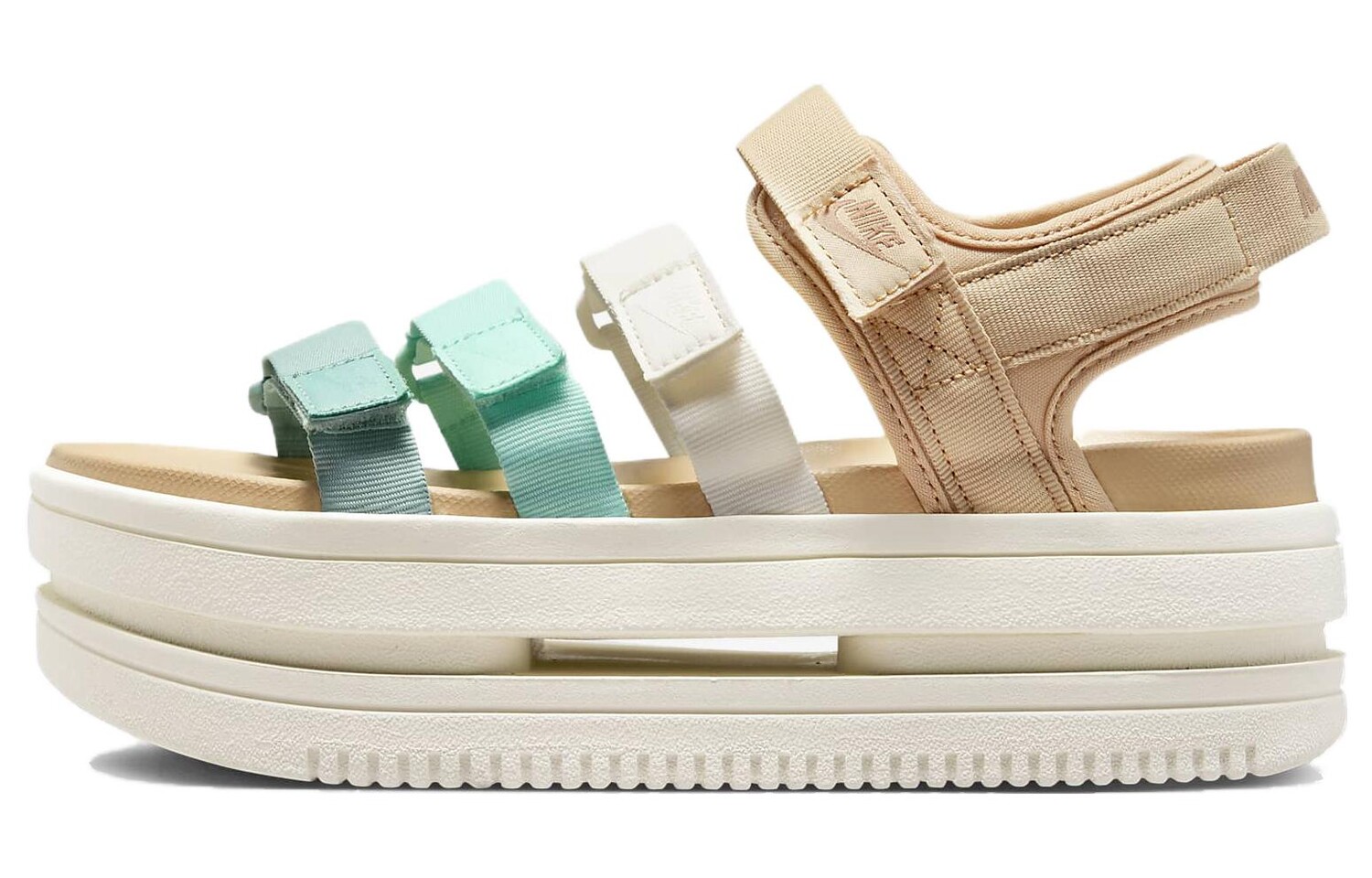 

Icon Classic Beach Sandals женские белые/оранжевые Nike