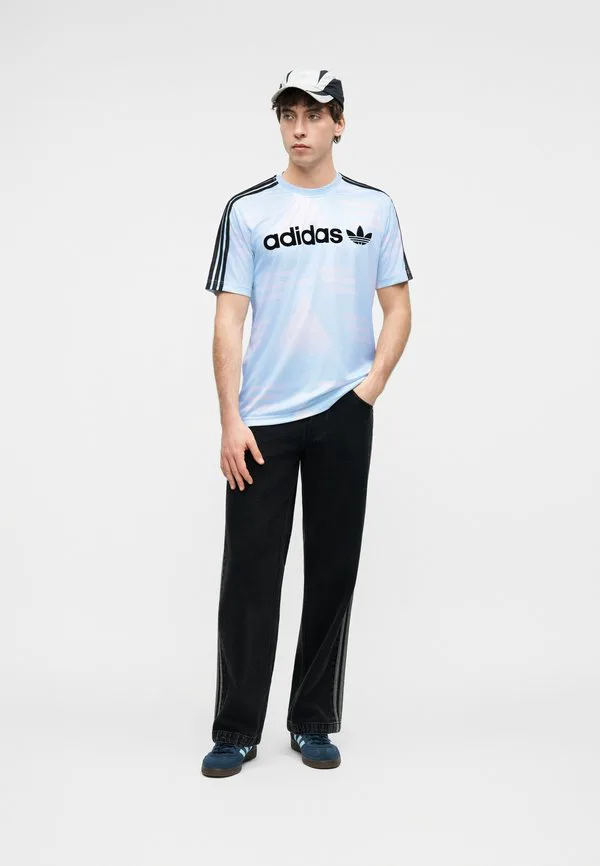Футболка унисекс с принтом Adidas Originals, White — фото 3