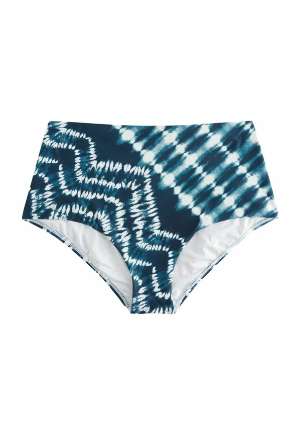 

Плавки от бикини с высокой талией Next, Navy Tie Dye, Синий, Плавки от бикини с высокой талией Next, Navy Tie Dye