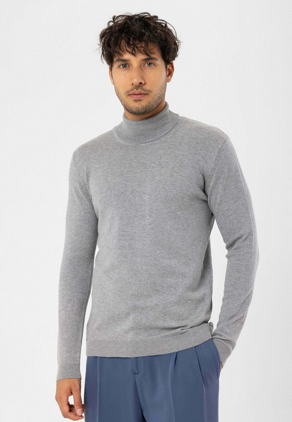 

Свитер Blend Roll Neck dandalo, цвет grey melange