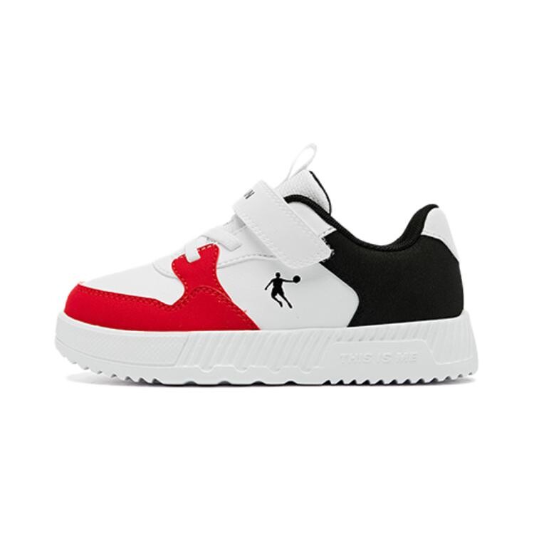 

Кроссовки QIAODAN Kids Lifestyle Shoes PS Low-top White/Red, красный