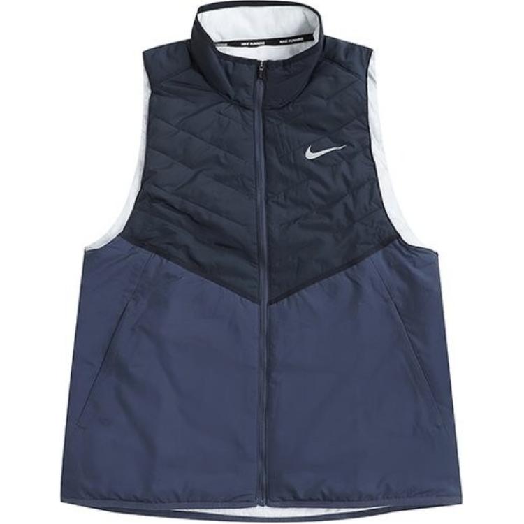 

Nike Мужская синяя жилетка Therma-FIT, Blue