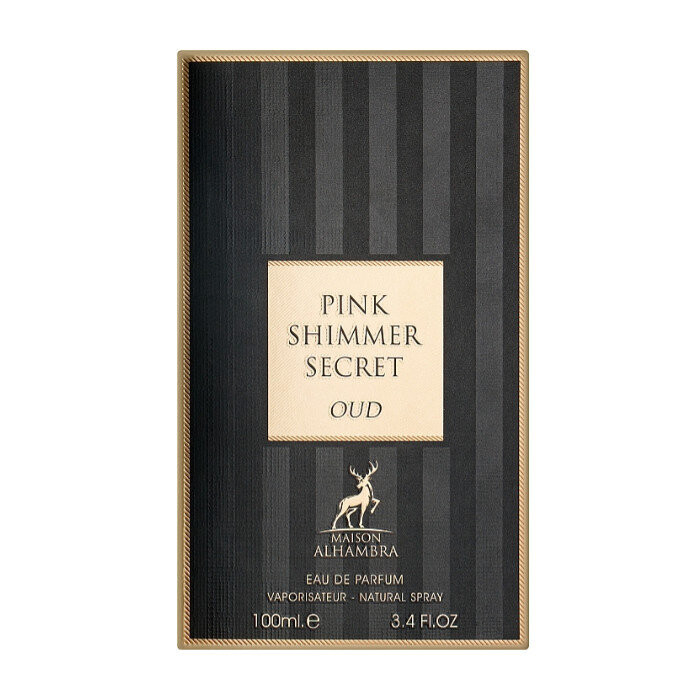 Maison Alhambra, Pink Shimmer Secret Oud, парфюмированная вода, 100 мл — фото 4