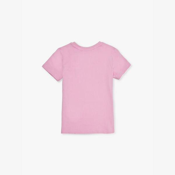 Футболка Diamante с короткими рукавами из хлопкового трикотажа 7-16 лет Juicy Couture, розовый — фото 3