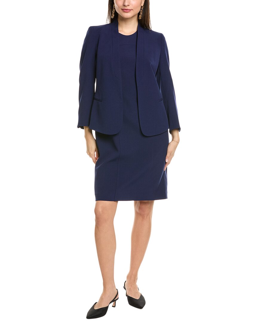 

Комплект из двух вещей: пиджак и платье Anne Klein Anne Klein, синий