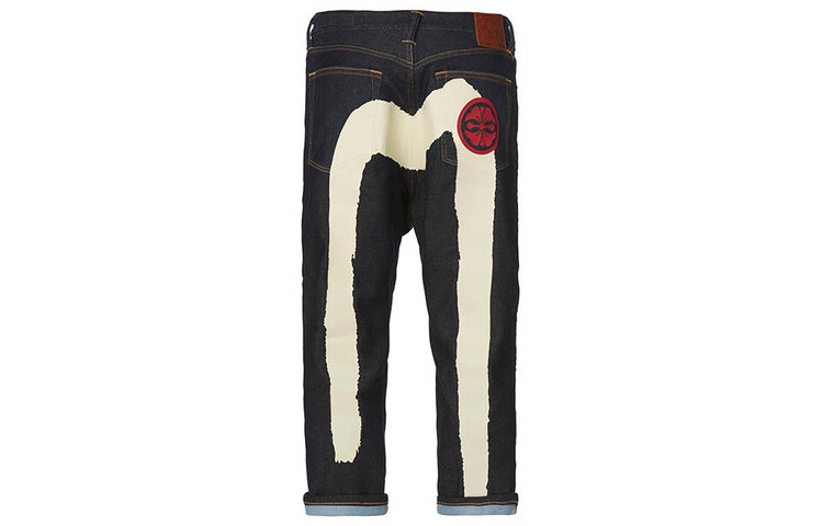 

Джинсы мужские деним синие Evisu, синий