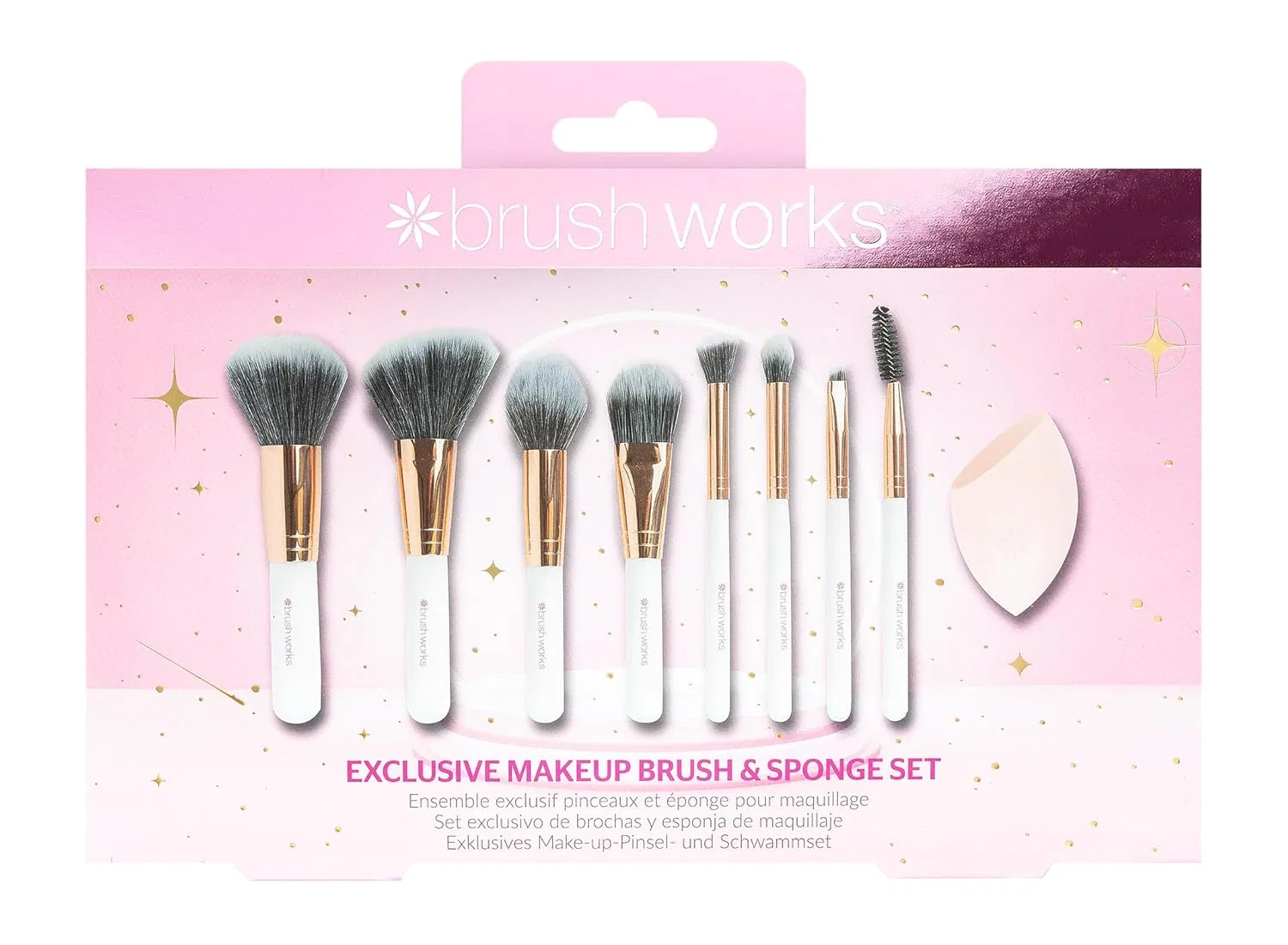 Набор эксклюзивных кистей и спонжей для макияжа от Brushworks Brushworks