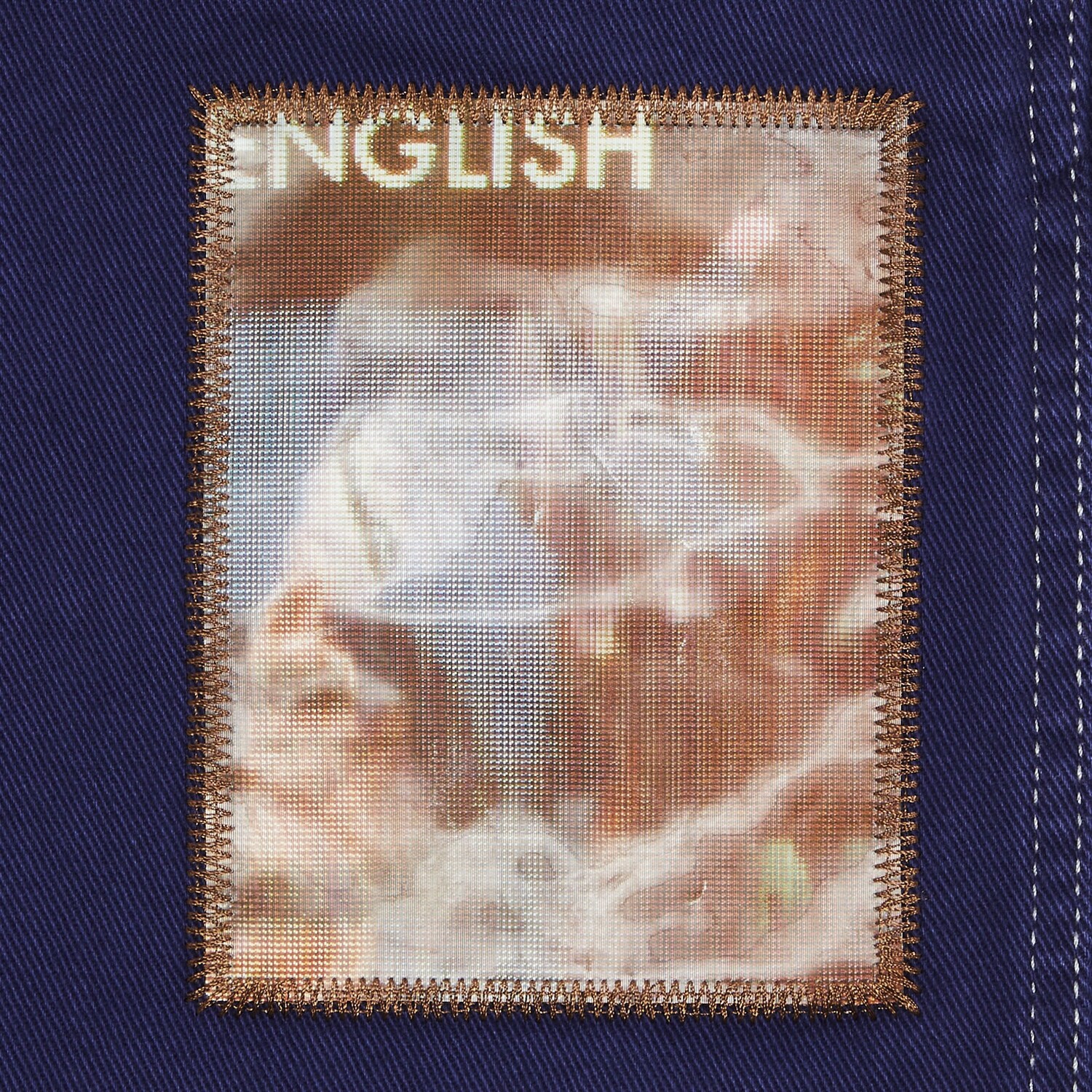 Брюки Dream English Kid из твила с вставками Supreme x Mark Leckey, темно-синие — фото 3