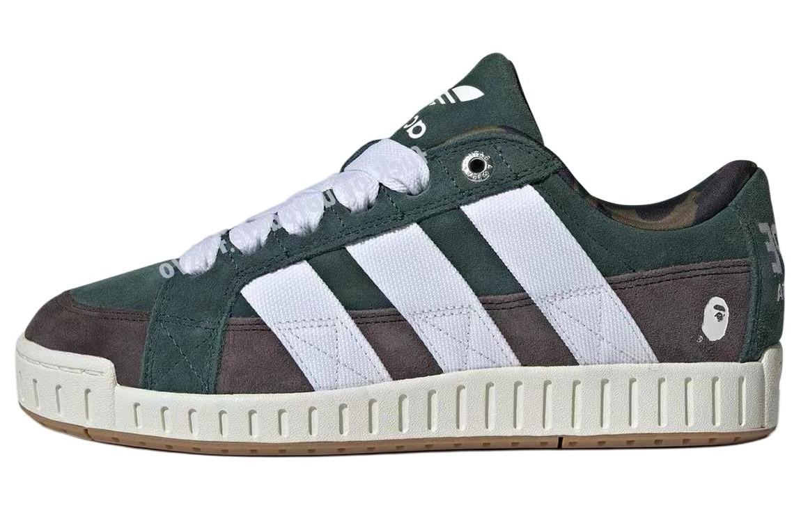 

Мужские кроссовки для скейтбординга adidas originals A BATHING APE CO-BRAND, Olive/Brown/Black