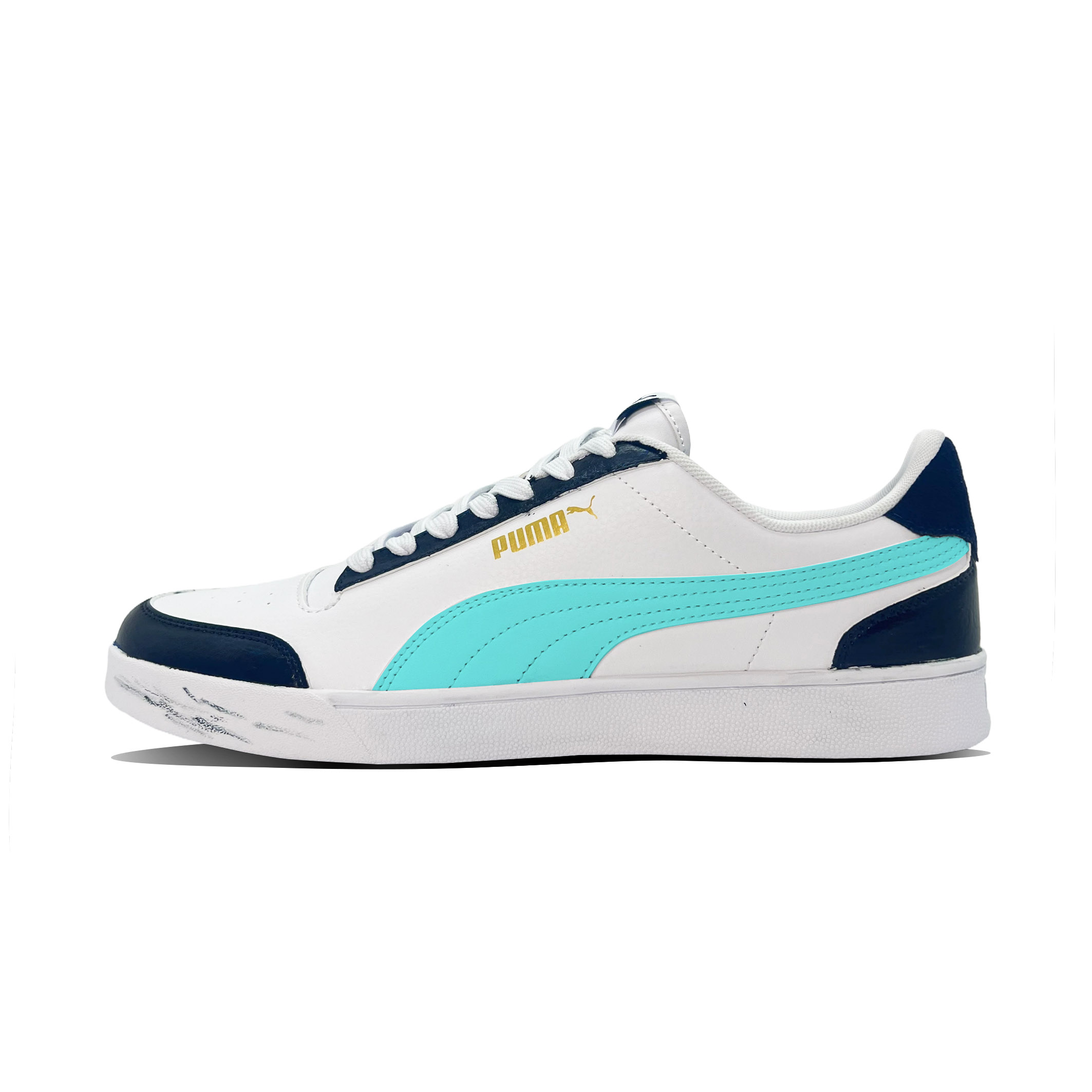 

Кроссовки для скейтбординга Shuffle Unisex Low-Go, голубой Puma