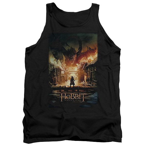 

Футболка-майка взрослая Hobbit smaug poster Licensed Character