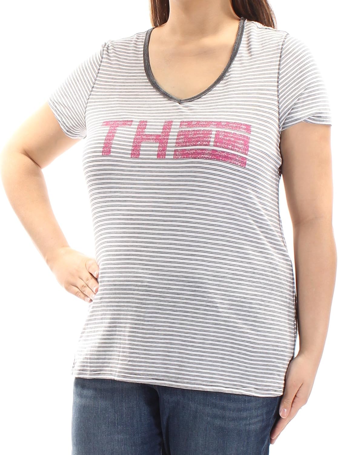 

Футболка Tommy Hilfiger Sport Graphic с V-образным вырезом, Black, Черный, Футболка Tommy Hilfiger Sport Graphic с V-образным вырезом, Black