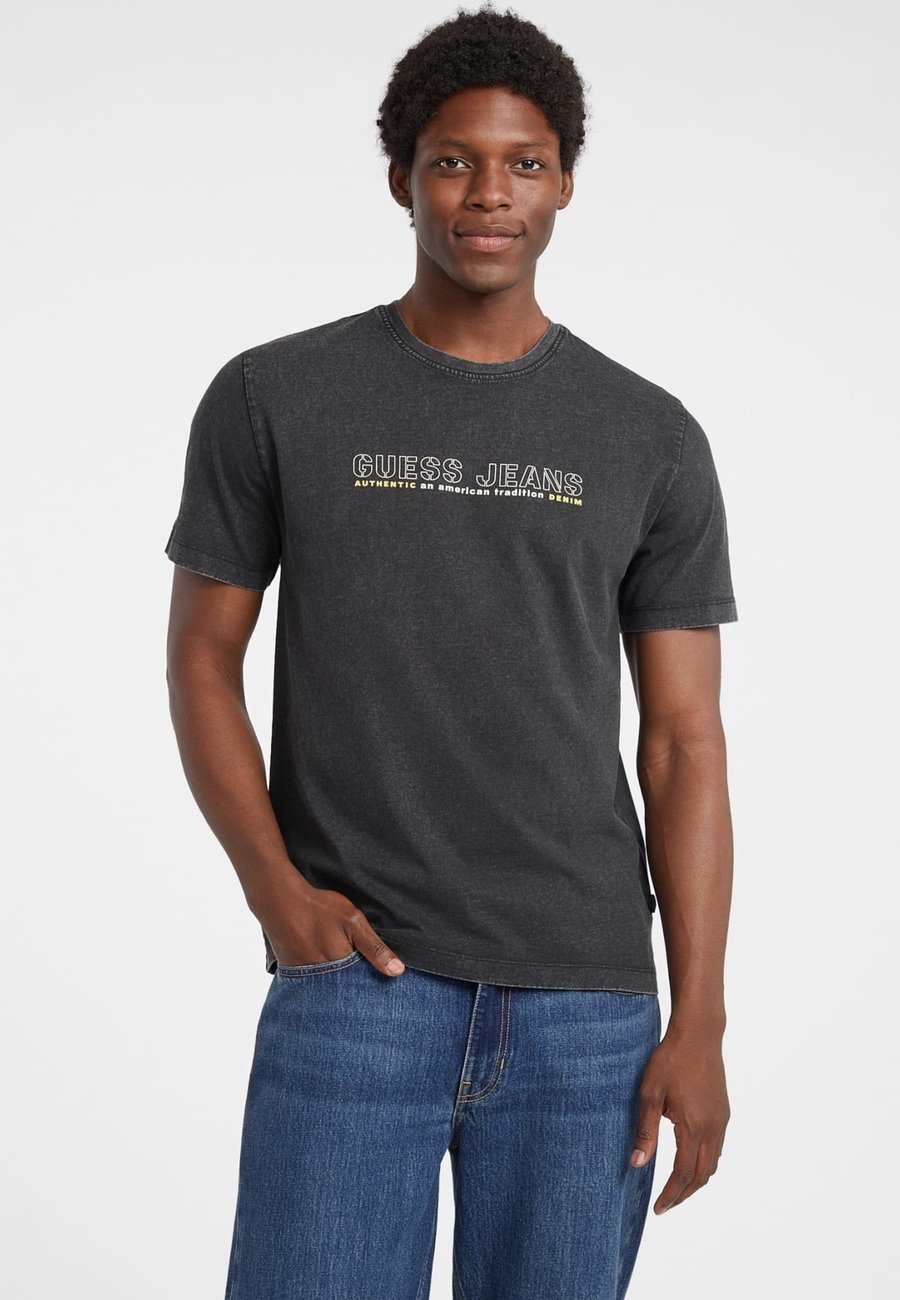 

Футболка Guess Jeans VORN, Mehrfarbig Schwarz/Black