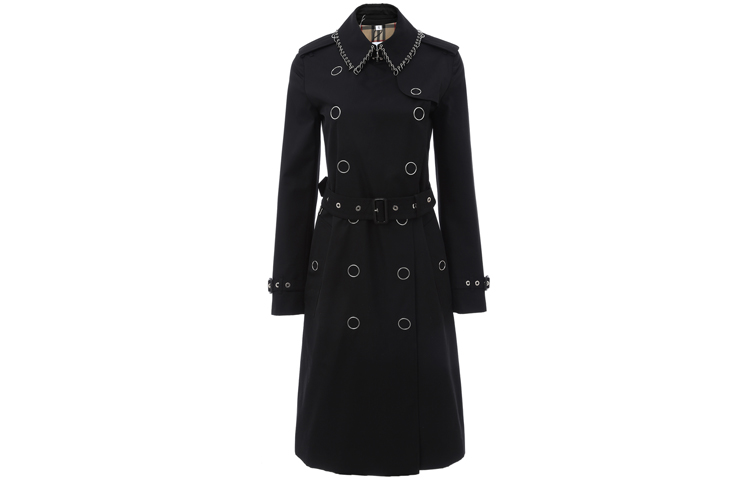 

Тренч Burberry черный женский