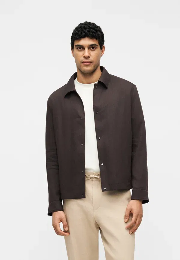 Куртка Carper coach light jacket Boss, темно-коричневая