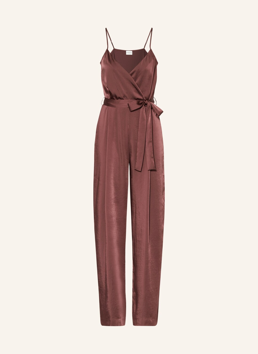 

Атласный комбинезон Claudie Pierlot, коричневый