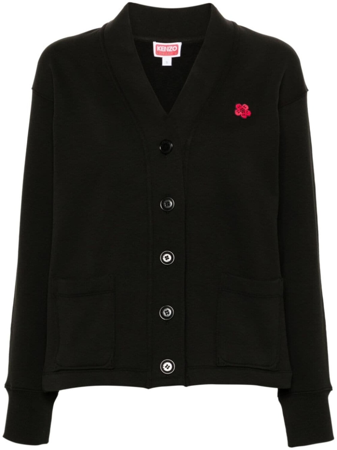 

Kenzo кардиган Boke Flower из джерси, черный