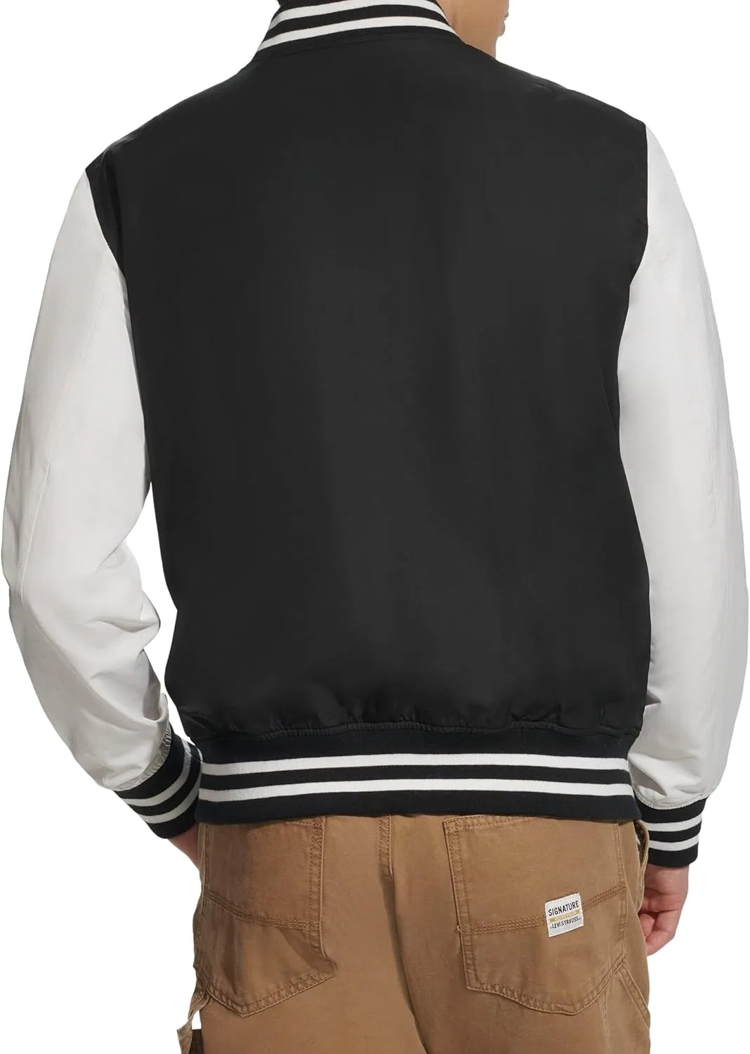 Мужская куртка-бомбер Levi's с цветными блоками в стиле Varsity — фото 3