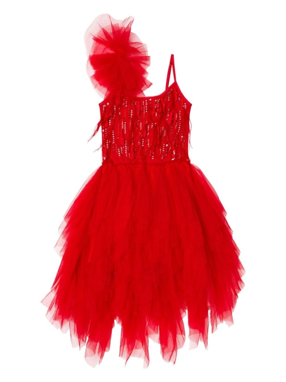 

Платье-пачка Ruby Dazzle Tutu Du Monde, красный