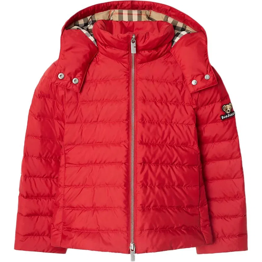 Пуховик детский Burberry Red