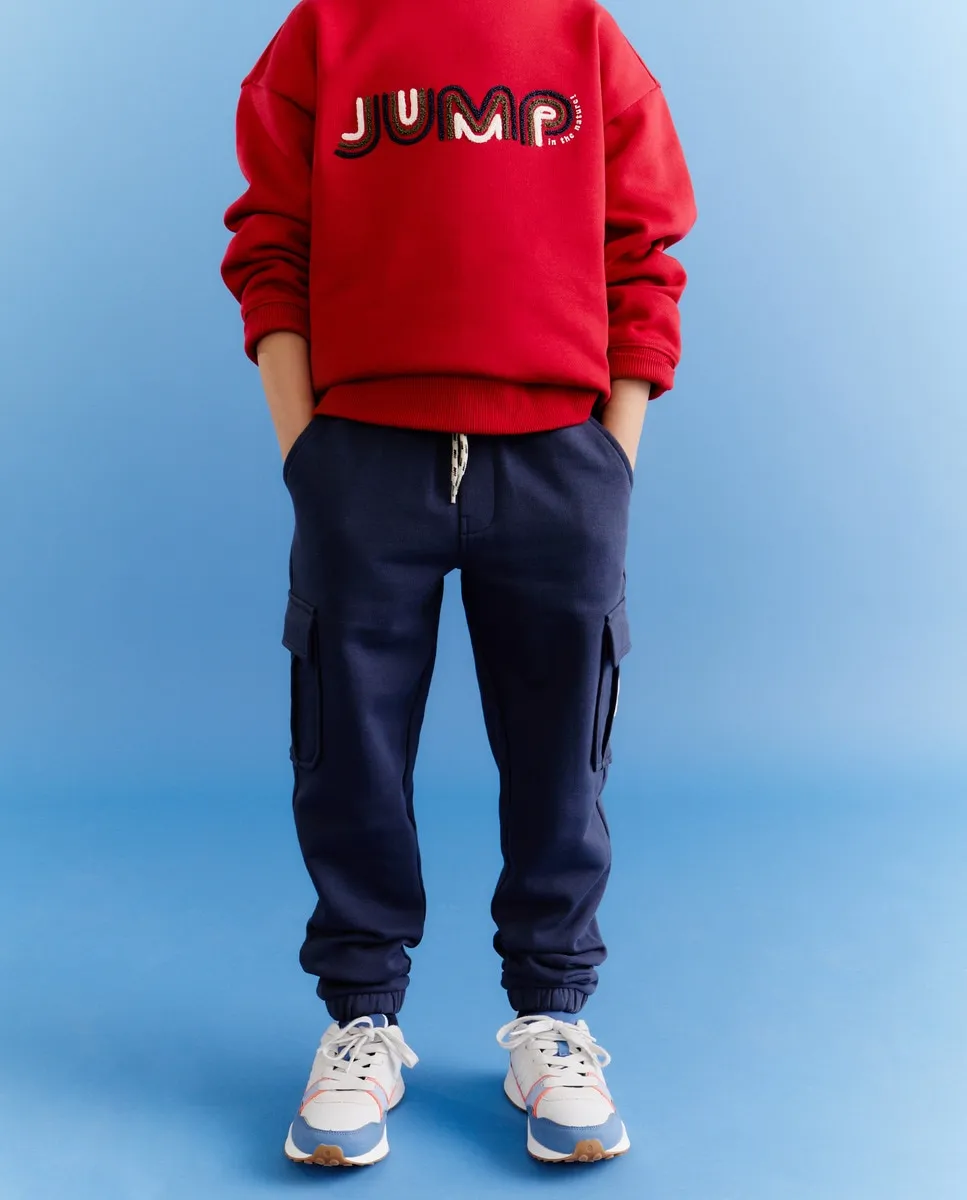

Флисовые штаны для мальчиков Kids El Corte Inglés, темно-синий