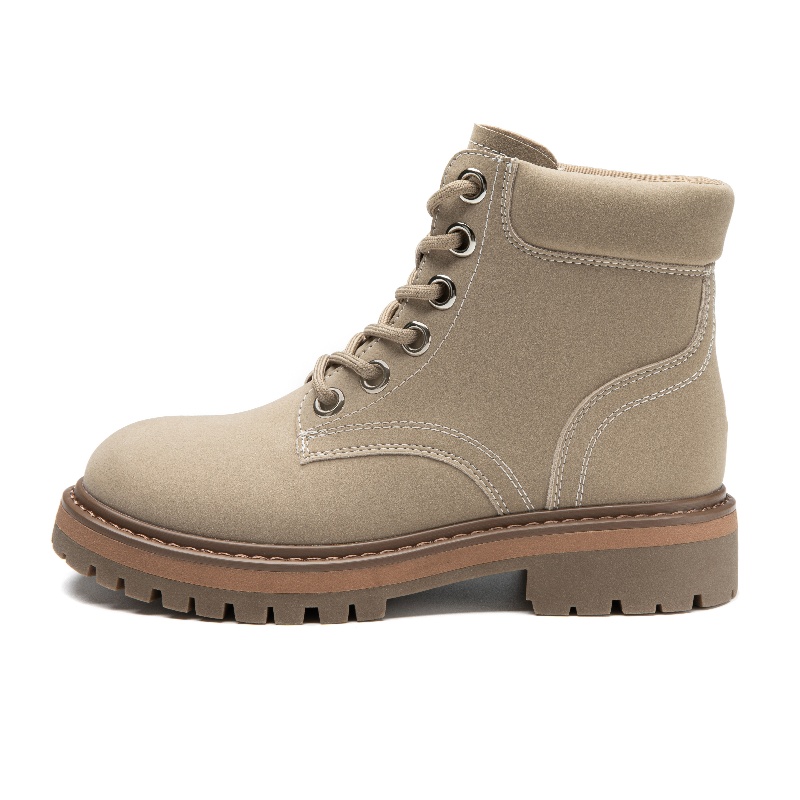 DUSTO Короткие мартинсы женские хаки, цвет Khaki