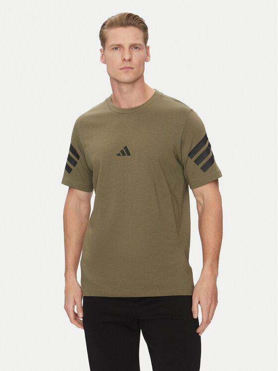 

Футболка обычного кроя Future Icons 3-Stripes JD4876 Adidas, зеленый