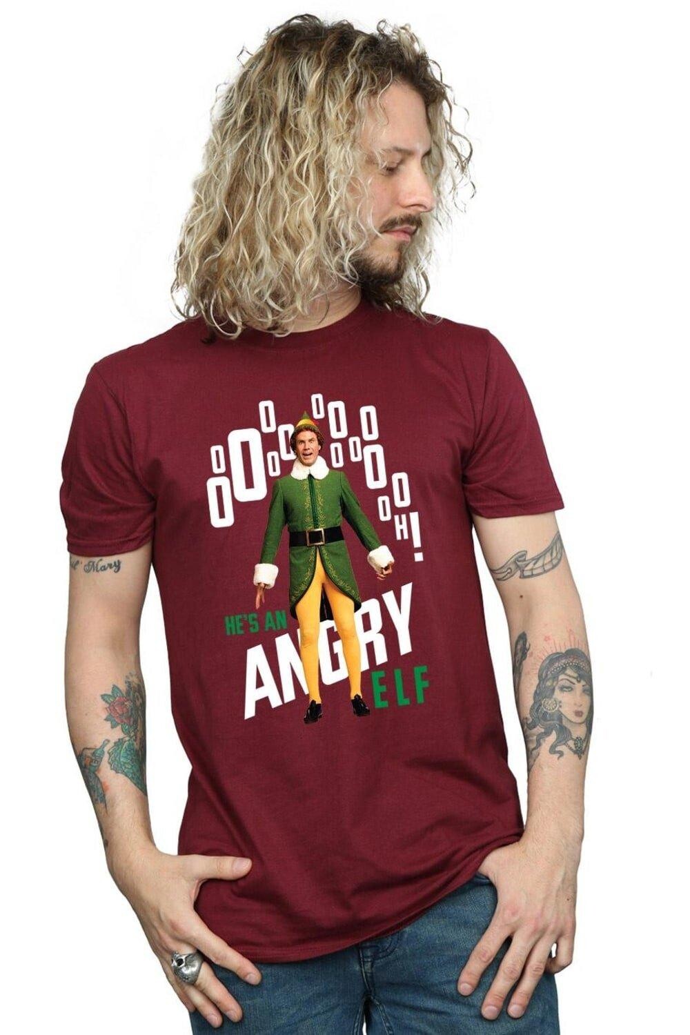 

Злая футболка Elf, красный