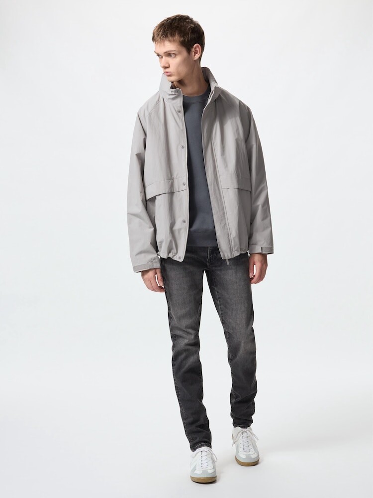 

Ультра эластичные джинсы Uniqlo, серый