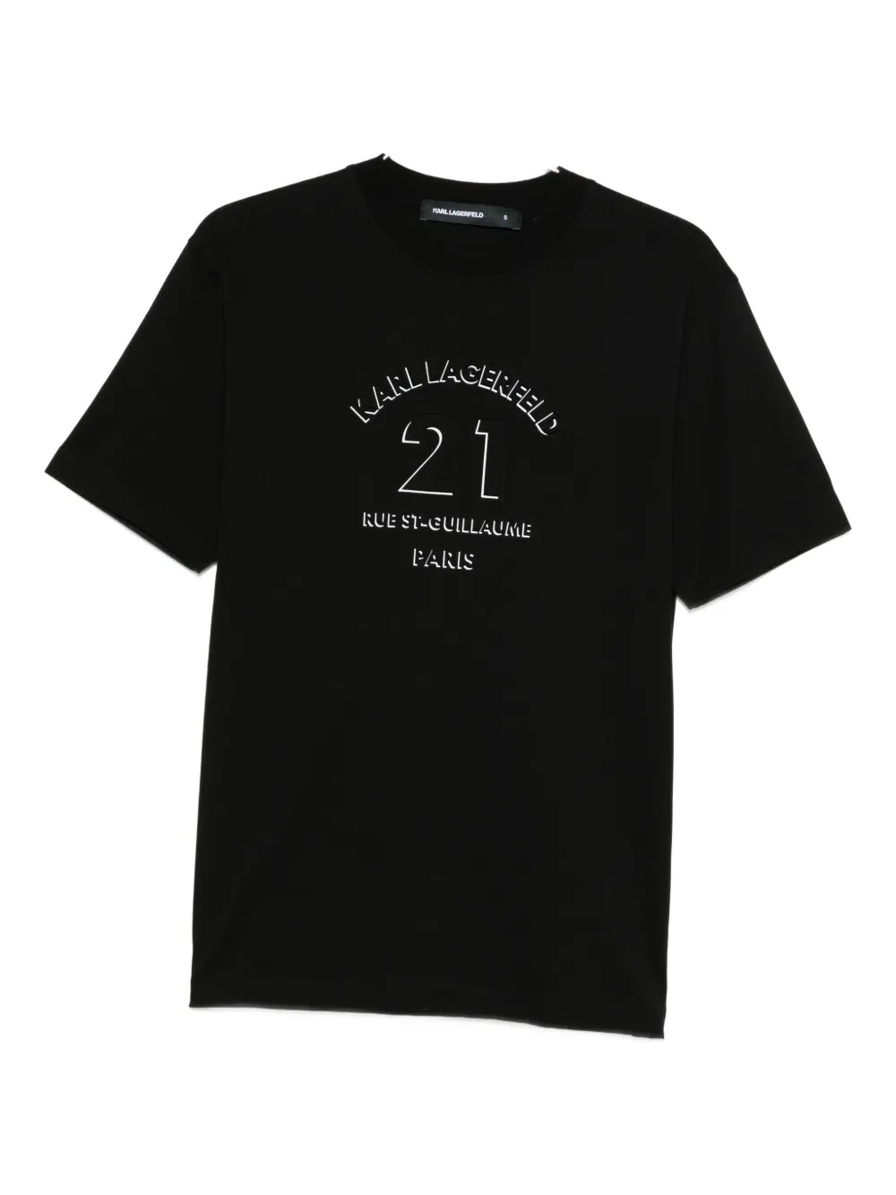 

Футболка с логотипом Karl Lagerfeld Jeans, черный