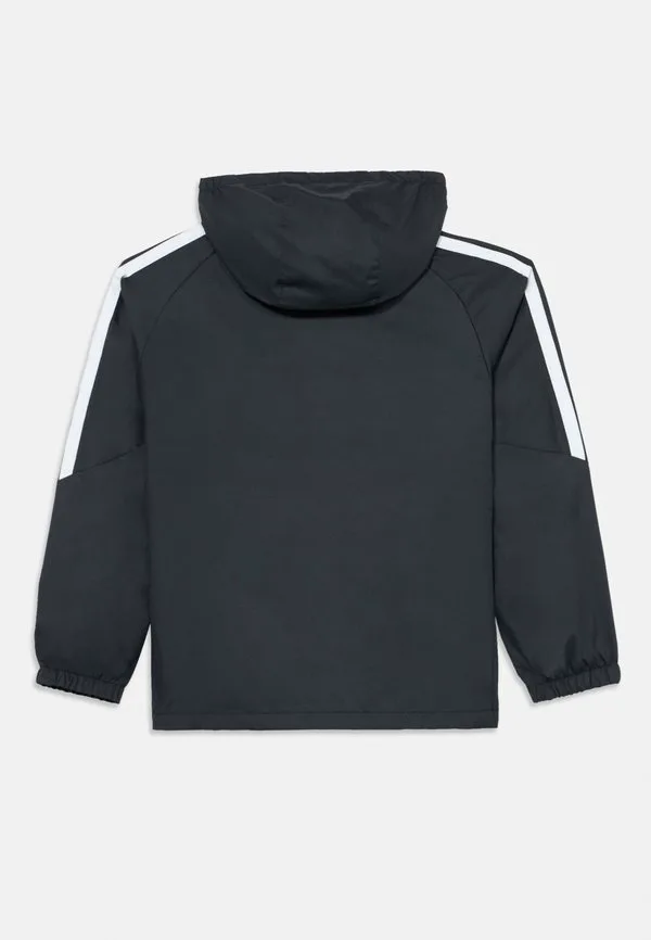 Детская ветровка tiro league, тренировочная куртка унисекс Adidas Performance, Black/White — фото 2